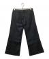 COMME des GARCONS JUNYA WATANABE MAN (コム デ ギャルソン ジュンヤ ワタナベ マン) ボタンフライワイドパンツ ブラック サイズ:M：7000円