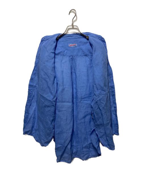 Spick and Span（スピック＆スパン）Spick and Span (スピック＆スパン) ガーメントダイシアーラミーシャツ ブルー サイズ:freeの古着・服飾アイテム