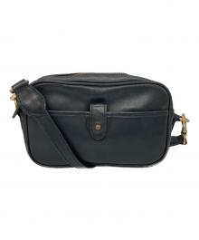 RALPH LAUREN（ラルフローレン）の古着「スクエアショルダーバッグ」｜ブラック