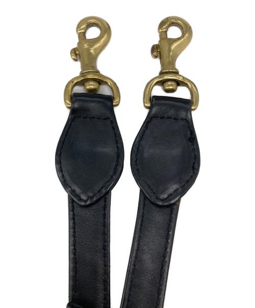 RALPH LAUREN（ラルフローレン）RALPH LAUREN (ラルフローレン) スクエアショルダーバッグ ブラックの古着・服飾アイテム
