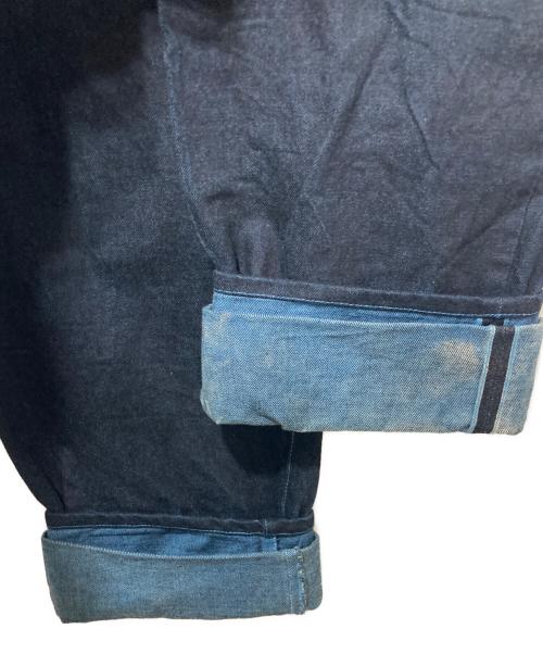 Tender（テンダー）Tender (テンダー) ウォード染め ワイド デニム インディゴ サイズ:4の古着・服飾アイテム