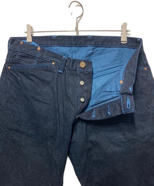 Tender（テンダー）Tender (テンダー) ウォード染め ワイド デニム インディゴ サイズ:4の古着・服飾アイテム