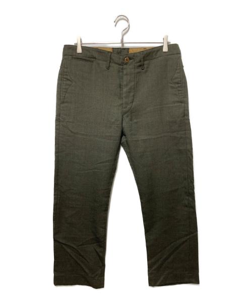 RRL（ダブルアールエル）RRL (ダブルアールエル) トラウザーパンツ カーキ サイズ:W32の古着・服飾アイテム