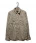 NIGEL CABOURN（ナイジェルケーボン）の古着「リネンアーミーシャツ」｜ベージュ