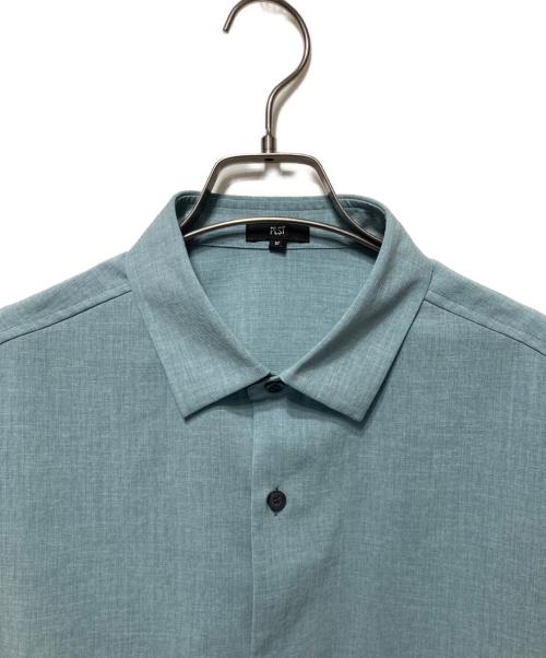PLST（プラステ）PLST (プラステ) プレシャスドライ レギュラーカラーシャツ ブルー サイズ:Mの古着・服飾アイテム