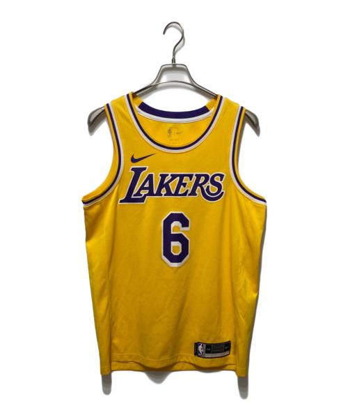 NIKE（ナイキ）NIKE (ナイキ) ゲームシャツ イエロー サイズ:Mの古着・服飾アイテム