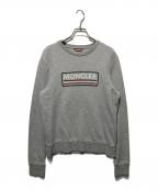 MONCLERモンクレール）の古着「ロゴスウェット」｜グレー