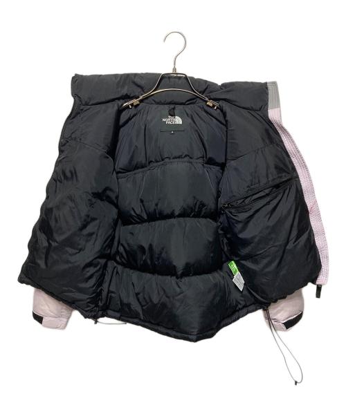 THE NORTH FACE（ザ ノース フェイス）THE NORTH FACE (ザ ノース フェイス) Short Nuptse Jacket ピンク×ブラック サイズ:Ｓの古着・服飾アイテム