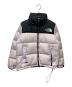 THE NORTH FACE（ザ ノース フェイス）の古着「Short Nuptse Jacket」｜ピンク×ブラック