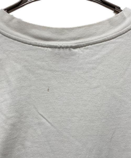 Hanes（ヘインズ）Hanes (ヘインズ) 90'sプリントTシャツ ホワイト×ブルー サイズ:XLの古着・服飾アイテム
