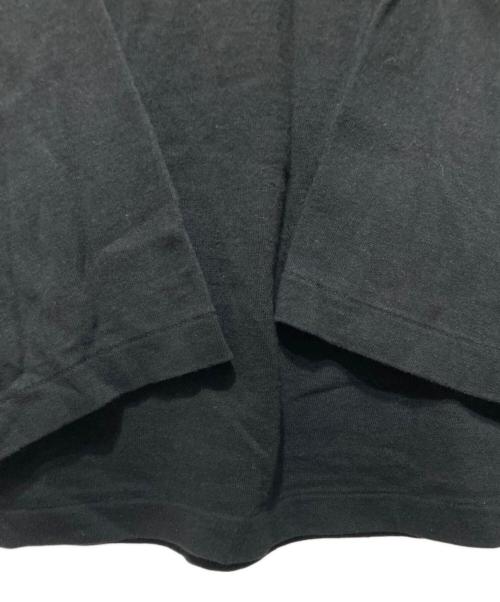 COMOLI（コモリ）COMOLI (コモリ) フットボールTシャツ ブラック サイズ:2の古着・服飾アイテム