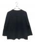 COMOLI (コモリ) フットボールTシャツ ブラック サイズ:2：15000円