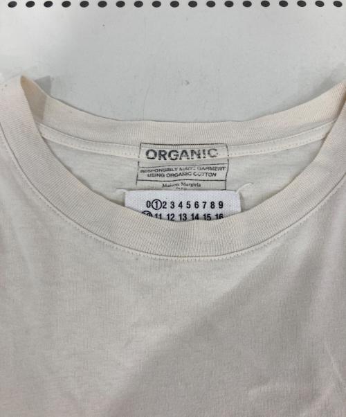 Maison Margiela（メゾンマルジェラ）Maison Margiela (メゾンマルジェラ) オーガニックコットンTシャツ ベージュ サイズ:Lの古着・服飾アイテム