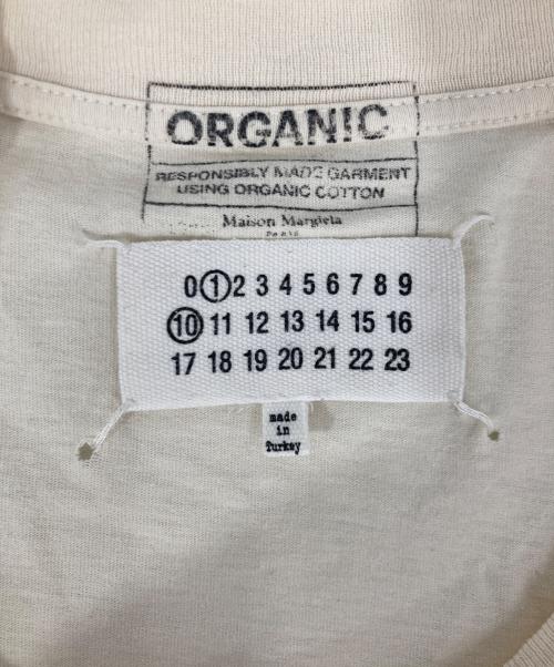 Maison Margiela（メゾンマルジェラ）Maison Margiela (メゾンマルジェラ) オーガニックコットンTシャツ ベージュ サイズ:Lの古着・服飾アイテム