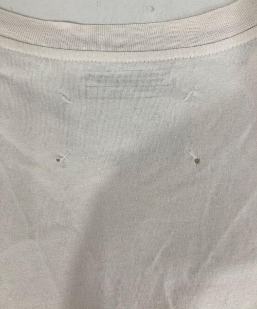 Maison Margiela（メゾンマルジェラ）Maison Margiela (メゾンマルジェラ) オーガニックコットンTシャツ ベージュ サイズ:Lの古着・服飾アイテム