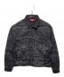 Supreme（シュプリーム）の古着「Layered Denim Trucker Jacket」｜ブラック