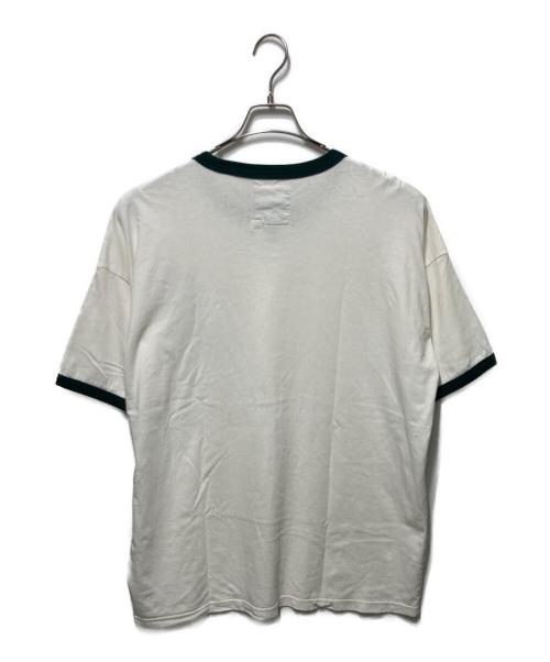 POLO RALPH LAUREN（ポロ・ラルフローレン）POLO RALPH LAUREN (ポロ・ラルフローレン) Classic Fit Jersey Graphic T-Shirt/クラシックフィットTシャツ ホワイト×グリーン サイズ:Lの古着・服飾アイテム