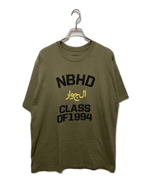 NEIGHBORHOOD（ネイバーフッド）NEIGHBORHOOD (ネイバーフッド) プリントTシャツ カーキ サイズ:Lの古着・服飾アイテム