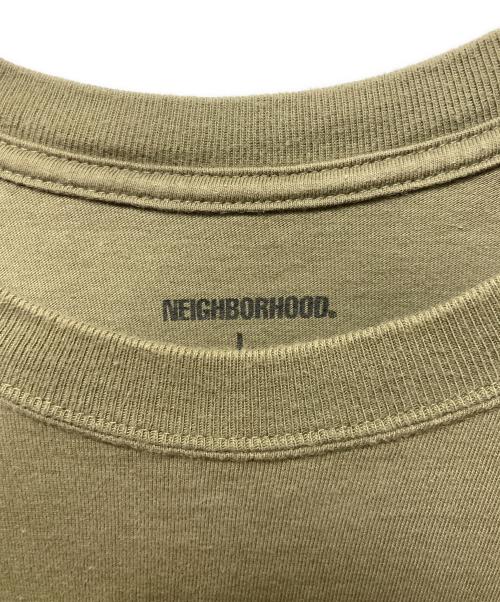 NEIGHBORHOOD（ネイバーフッド）NEIGHBORHOOD (ネイバーフッド) プリントTシャツ カーキ サイズ:Lの古着・服飾アイテム