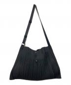 PLEATS PLEASEプリーツプリーズ）の古着「プリーツショルダーバッグ」｜ブラック