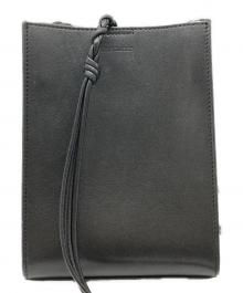 JIL SANDER（ジルサンダー）の古着「タングルスモールショルダーバッグ」｜ブラック