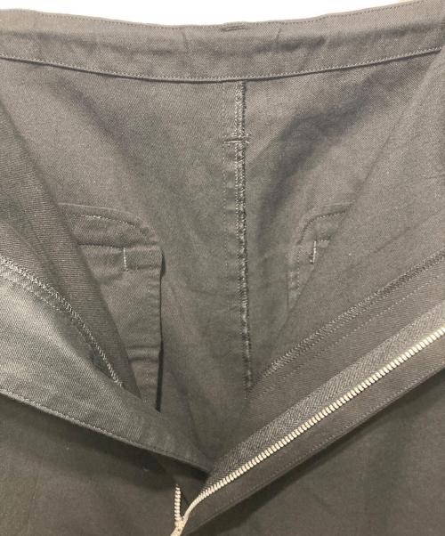 Y's（ワイズ）Y's (ワイズ) ワイドカーゴパンツ ブラック サイズ:2の古着・服飾アイテム