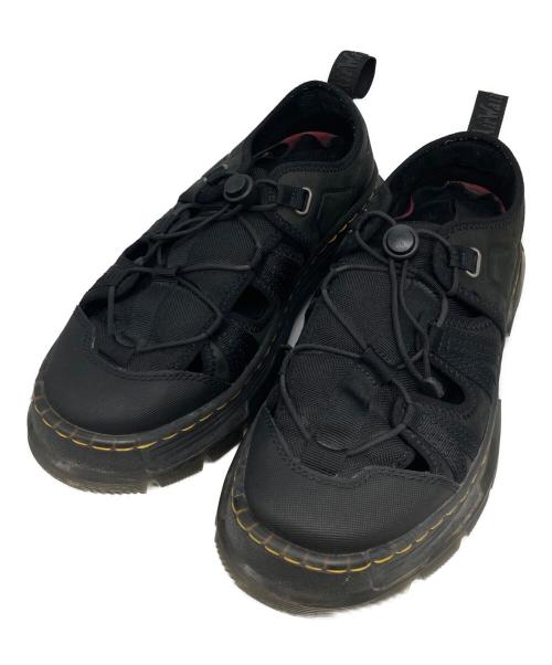Dr.Martens（ドクターマーチン）Dr.Martens (ドクターマーチン) WAYFINDER オープン ロー 3 タイ シューズ ブラック サイズ:UK8の古着・服飾アイテム