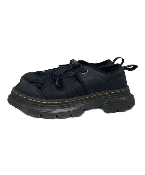 Dr.Martens（ドクターマーチン）Dr.Martens (ドクターマーチン) WAYFINDER オープン ロー 3 タイ シューズ ブラック サイズ:UK8の古着・服飾アイテム