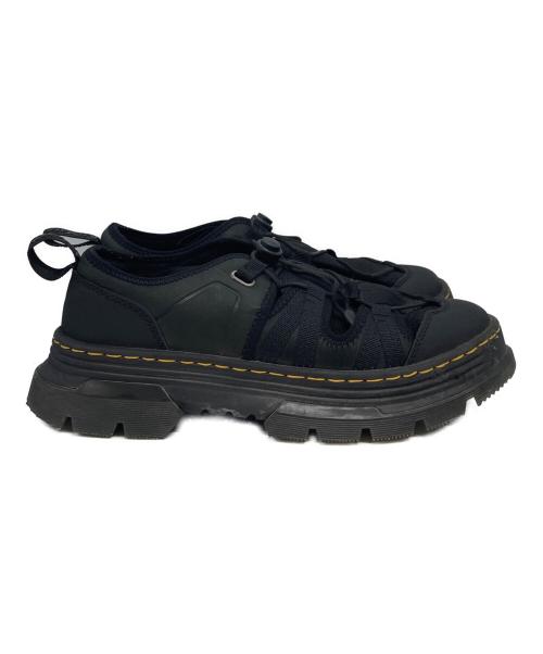 Dr.Martens（ドクターマーチン）Dr.Martens (ドクターマーチン) WAYFINDER オープン ロー 3 タイ シューズ ブラック サイズ:UK8の古着・服飾アイテム