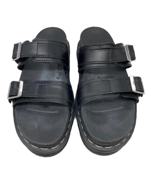 Dr.Martens（ドクターマーチン）Dr.Martens (ドクターマーチン) MYLESダブルストラップサンダル ブラック サイズ:UK９の古着・服飾アイテム