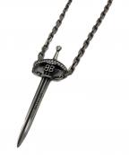 BALENCIAGAバレンシアガ）の古着「Goth Sword ネックレス」｜シルバー