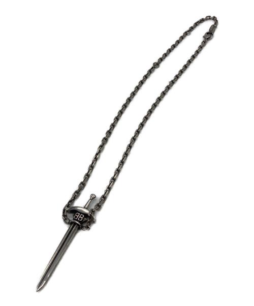 BALENCIAGA（バレンシアガ）BALENCIAGA (バレンシアガ) Goth Sword ネックレス シルバーの古着・服飾アイテム