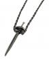 BALENCIAGA (バレンシアガ) Goth Sword ネックレス シルバー：35000円