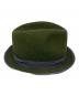 the fat hatter (ザ ファットハッター) フェルトハット グリーン：12000円