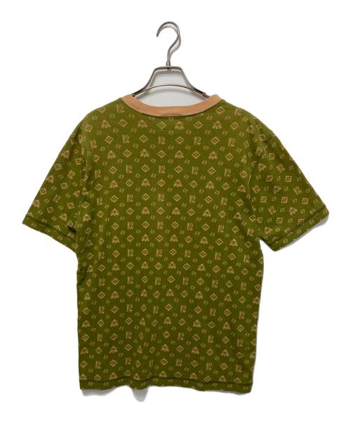 EVISU（エヴィス）EVISU (エヴィス) 総柄Tシャツ グリーン サイズ:38の古着・服飾アイテム
