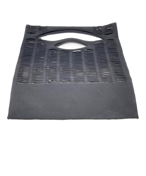 GOOD GOODS ISSEY MIYAKE（グッドグッズ イッセイミヤケ）GOOD GOODS ISSEY MIYAKE (グッドグッズ イッセイミヤケ) MOKKOハンドバッグ ブラックの古着・服飾アイテム