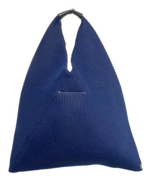 MM6 Maison Margiela（エムエムシックスメゾンマルジェラ）MM6 Maison Margiela (エムエムシックスメゾンマルジェラ) スモールジャパニーズハンドバッグ ブルーの古着・服飾アイテム