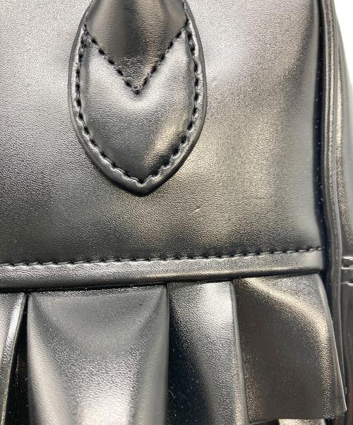 COMME des GARCONS GIRL（コムデギャルソンガール）COMME des GARCONS GIRL (コムデギャルソンガール) フリルハンドバッグ ブラックの古着・服飾アイテム