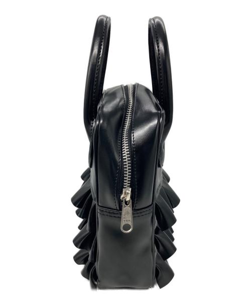 COMME des GARCONS GIRL（コムデギャルソンガール）COMME des GARCONS GIRL (コムデギャルソンガール) フリルハンドバッグ ブラックの古着・服飾アイテム