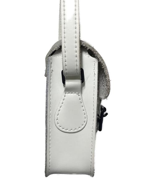 Dr.Martens（ドクターマーチン）Dr.Martens (ドクターマーチン) 7インチ サッチェルバッグ アイボリーの古着・服飾アイテム