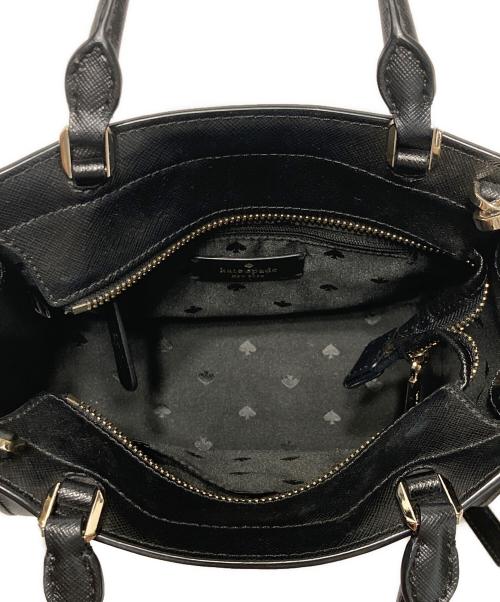 Kate Spade（ケイトスペード）Kate Spade (ケイトスペード) 2WAYショルダーバッグ ブラックの古着・服飾アイテム