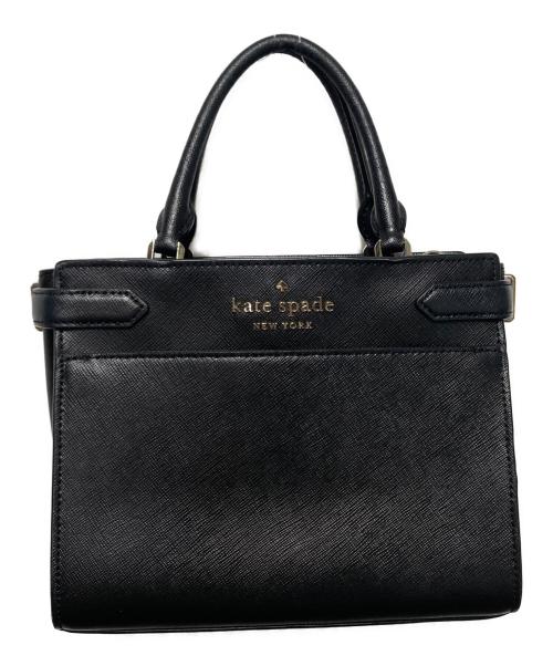 Kate Spade（ケイトスペード）Kate Spade (ケイトスペード) 2WAYショルダーバッグ ブラックの古着・服飾アイテム