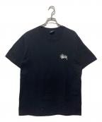 stussyステューシー）の古着「プリントTシャツ」｜ブラック