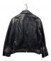 Adam et Rope (アダム エ ロペ) シープスキンレザージャケット ブラック サイズ:Ｍ：16000円