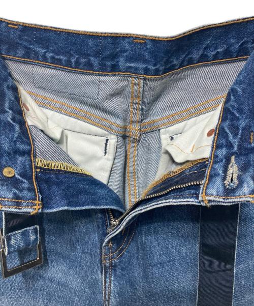 LEVI'S（リーバイス）LEVI'S (リーバイス) sacai (サカイ) デニムパンツ インディゴ サイズ:W27×L30の古着・服飾アイテム