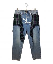 SUPREME×UNDERCOVER（シュプリーム×アンダーカバー）の古着「Layered Jean」｜インディゴ