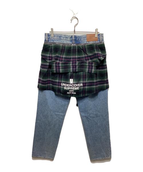 SUPREME（シュプリーム）Supreme (シュプリーム) UNDERCOVER (アンダーカバー) Layered Jean インディゴ サイズ:W30の古着・服飾アイテム