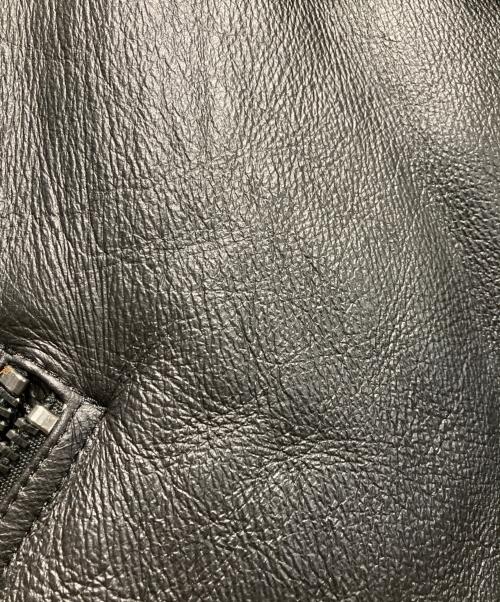 Acne studios（アクネ ストゥディオズ）Acne studios (アクネ ストゥディオズ) VELOCITEムートンライダースジャケット ブラック サイズ:34の古着・服飾アイテム