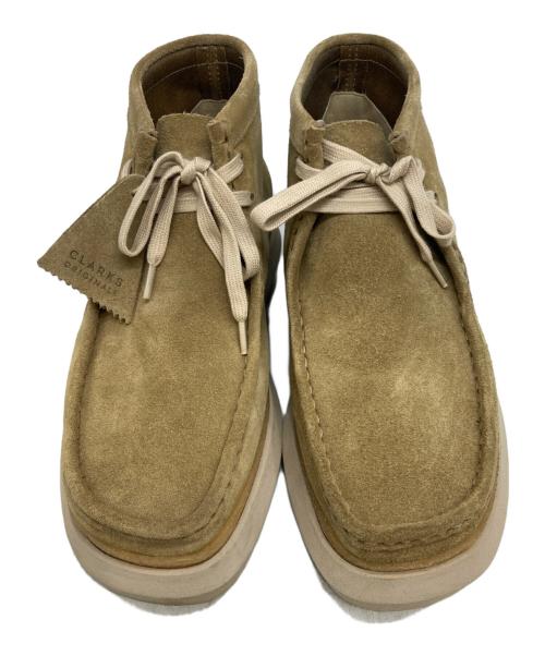 sacai（サカイ）sacai (サカイ) CLARKS (クラークス) Hybrid Wallabee Boots/ハイブリッドワラビーブーツ ブラウン サイズ:40の古着・服飾アイテム
