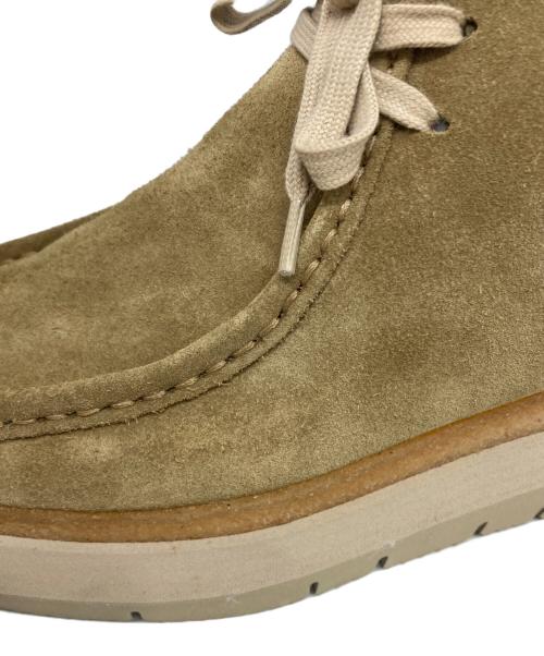 sacai（サカイ）sacai (サカイ) CLARKS (クラークス) Hybrid Wallabee Boots/ハイブリッドワラビーブーツ ブラウン サイズ:40の古着・服飾アイテム
